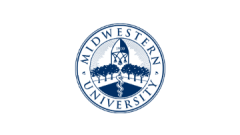 Midwestern University seal logo.