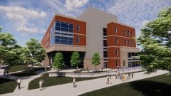 New Classroom Building Rendering for College of Veterinary Medicine