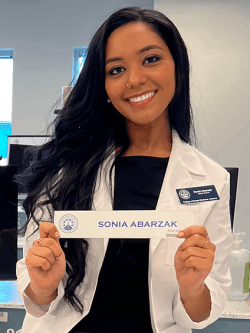 Sonia Abarzak, dental medicine student at Midwestern University.