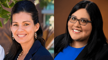 Dr. Johana Vallejo-Elias and Victoria Franks