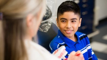 Pediatric dental patient