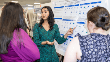 The annual Kenneth A. Suarez Research Day offers students the chance to showcase their research to peers and faculty.