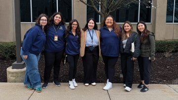 Phi Lambda Sigma members