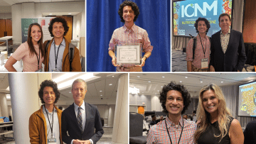 Collage of Arjun Sharma and speakers