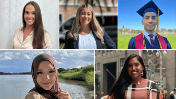 Composite photo of scholarship winners