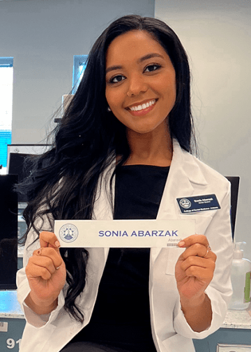 Sonia Abarzak, dental medicine student at Midwestern University.