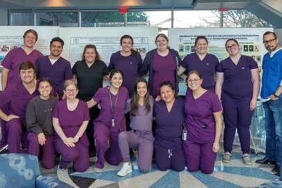 College of Veterinary Medicine (CVM) student presenters at the Advanced Veterinary Anatomy Dissection event