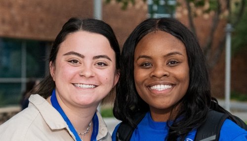 Women in medicine mentor and protégé picture.