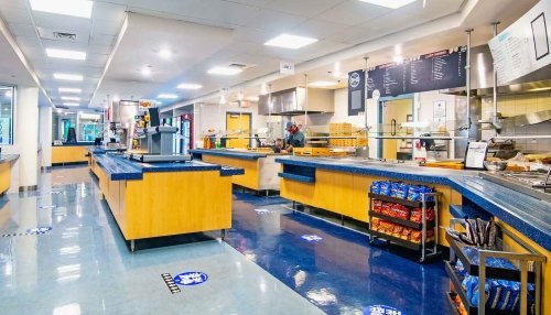 Downer's Grove Cafeteria interior