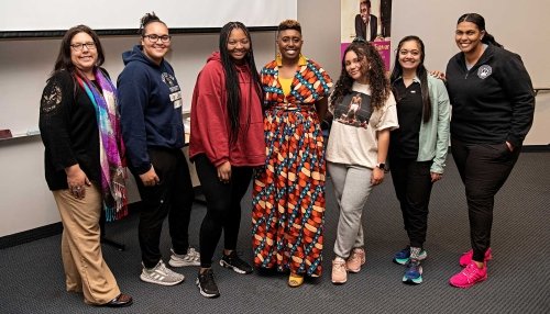 Black History Month attendees.