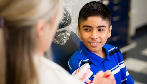 Pediatric dental patient