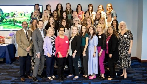 Group of people at SLP reunion