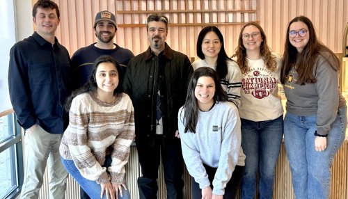 Students pose for picture