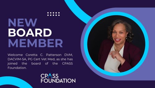 Announcement of Dr. Patterson as Board Member