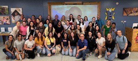 Group of Physician Assistant students at Feed My Starving Children.