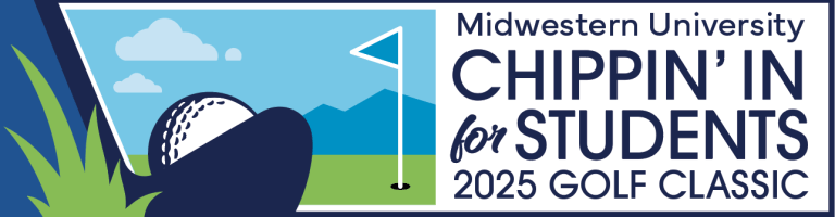 Chippin' In for Students 2025 Golf Classic banner image.