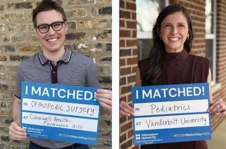 CCOM Students Austin Koenig and Sara Napoli