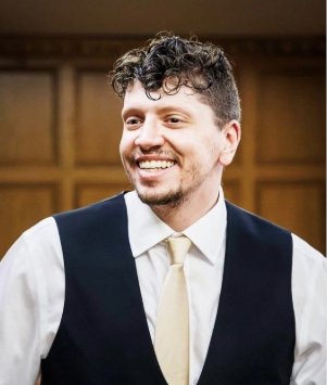 Dr. Edward Wickstead smiles at the camera