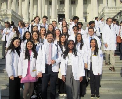 CCOM students at capitol